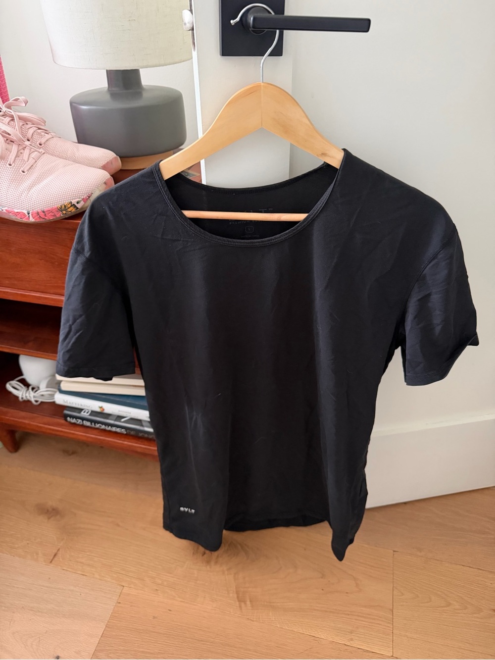 BYLT Basics Black Short Sleeve Crew Neck Tee